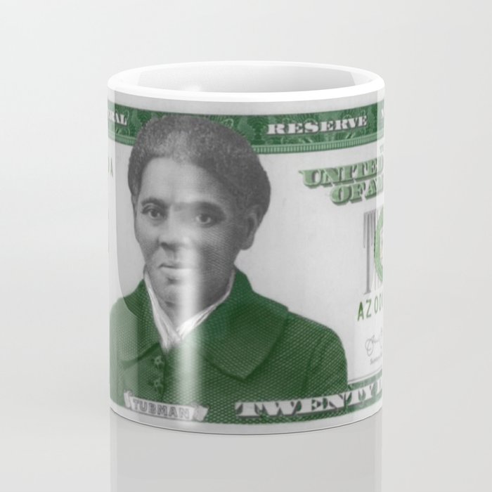 Proposed African American Icon Harriet Tubman Single U.S. Mint 20 Dollar bill Coffee Mug Gallery Image 4