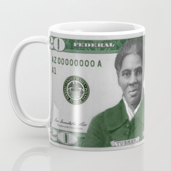 Proposed African American Icon Harriet Tubman Single U.S. Mint 20 Dollar bill Coffee Mug Gallery Image 3