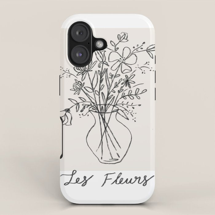 Les Fleurs iPhone Case Gallery Image 1