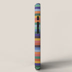 Colorful Abstract Irregular Stripes  iPhone Case Gallery Image 2