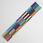Colorful Abstract Irregular Stripes  Table Runner Gallery Image 3