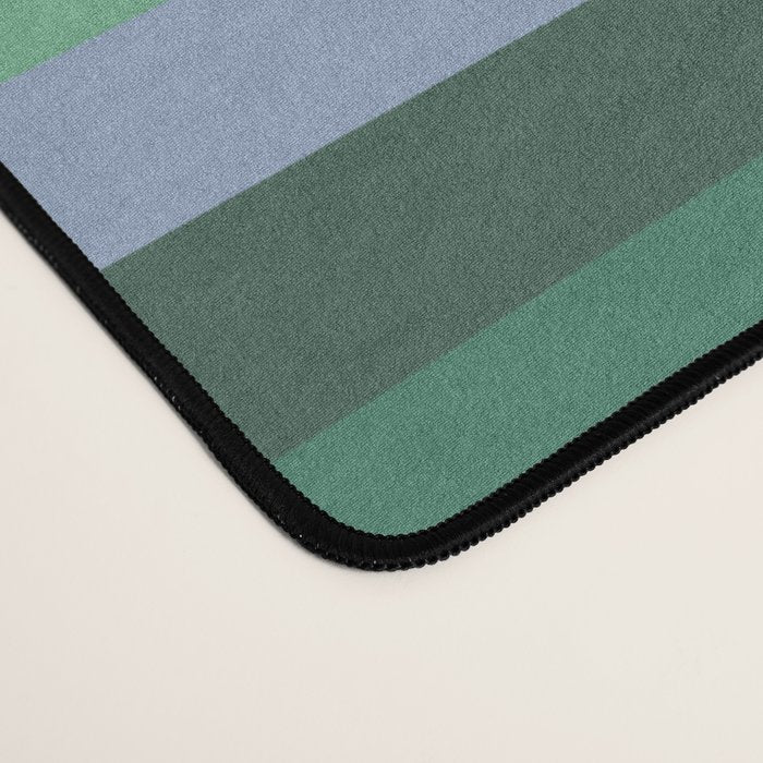 Colorful Abstract Irregular Stripes  Desk Mat Gallery Image 4