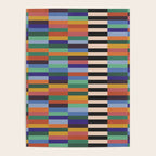 Colorful Abstract Irregular Stripes  Poster Gallery Image 4