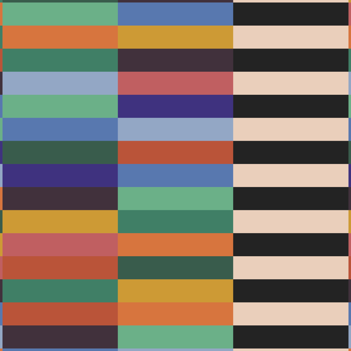 Colorful Abstract Irregular Stripes  Coffee Mug Gallery Image 2