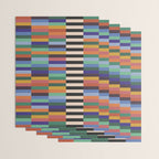 Colorful Abstract Irregular Stripes  Wrapping Paper Gallery Image 3