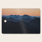 Hike More Worry Less - Landscape and Nature Photography Cutting Board Gallery Image 1