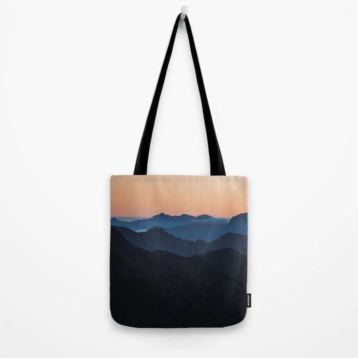 Hike More Worry Less - Landscape and Nature Photography Tote Bag Gallery Image 2
