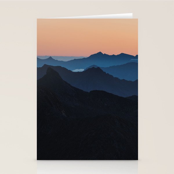 Hike More Worry Less - Landscape and Nature Photography Stationery Card Gallery Image 2