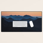 Hike More Worry Less - Landscape and Nature Photography Desk Mat Gallery Image 1