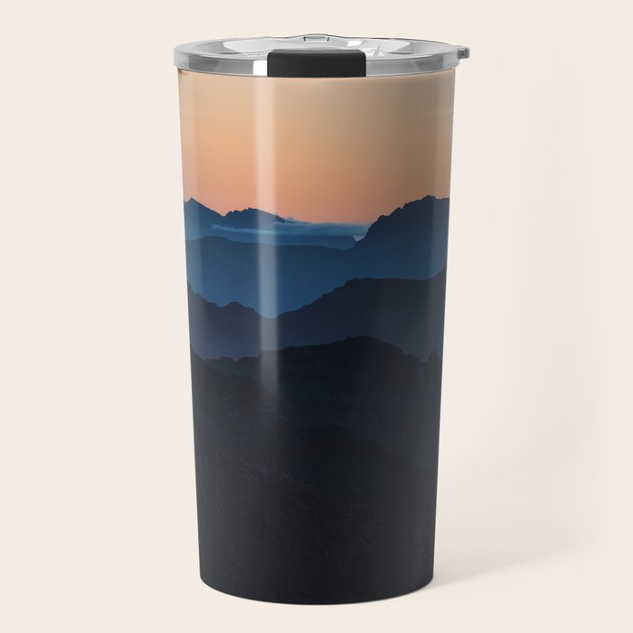 Hike More Worry Less - Landscape and Nature Photography Travel Mug Gallery Image 1