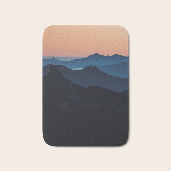 Hike More Worry Less - Landscape and Nature Photography Bath Mat Gallery Image 1