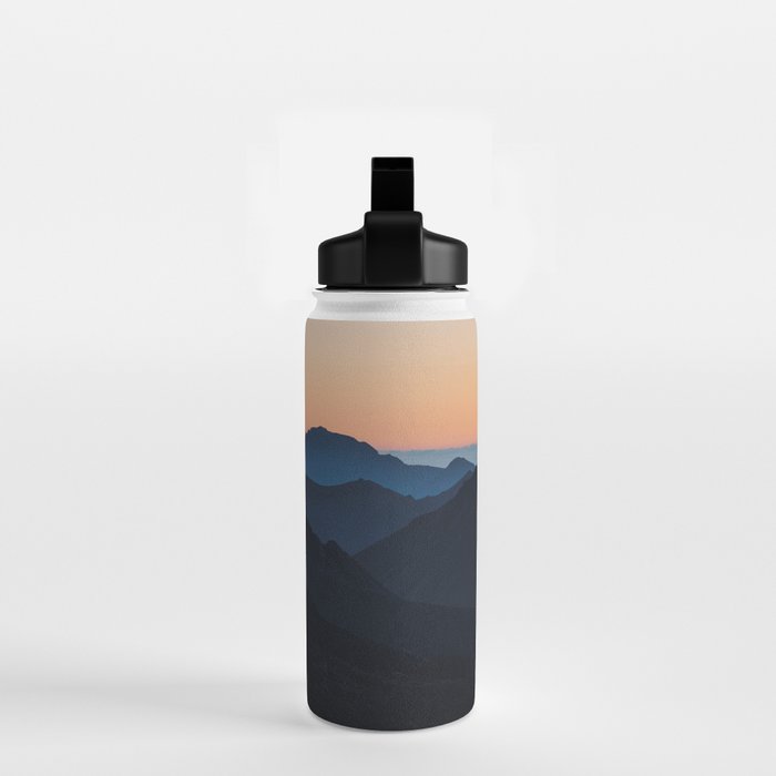 Hike More Worry Less - Landscape and Nature Photography Water Bottle Gallery Image 2