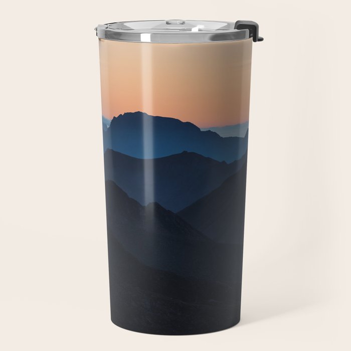 Hike More Worry Less - Landscape and Nature Photography Travel Mug Gallery Image 2
