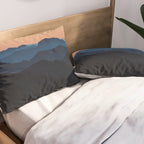 Hike More Worry Less - Landscape and Nature Photography Pillow Sham Gallery Image 2