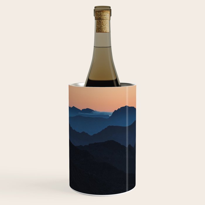 Hike More Worry Less - Landscape and Nature Photography Wine Chiller Gallery Image 1