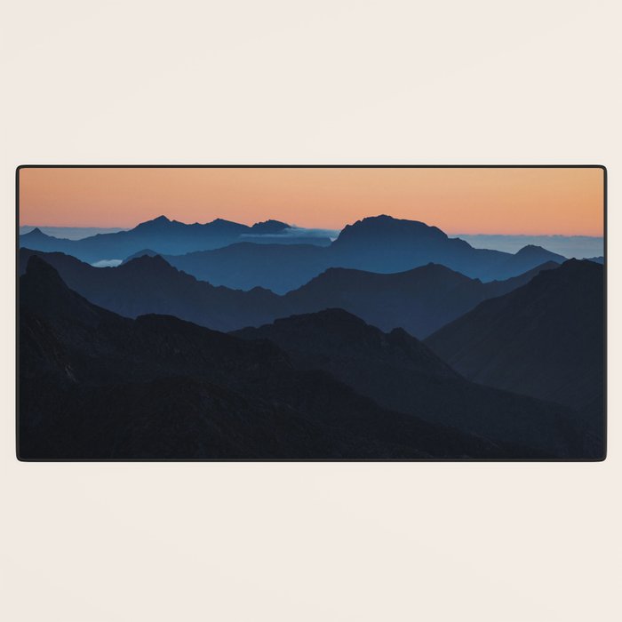 Hike More Worry Less - Landscape and Nature Photography Desk Mat Gallery Image 3