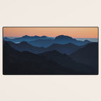 Hike More Worry Less - Landscape and Nature Photography Desk Mat Gallery Image 3