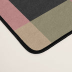 Geometric Trend in Pink Green and Black Desk Mat Gallery Image 4
