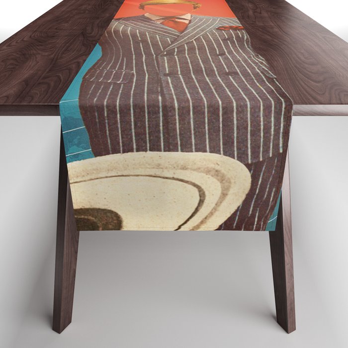 I met You at strange times Table Runner Gallery Image 1