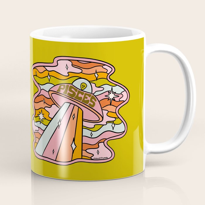 Pisces UFO Coffee Mug Gallery Image 1