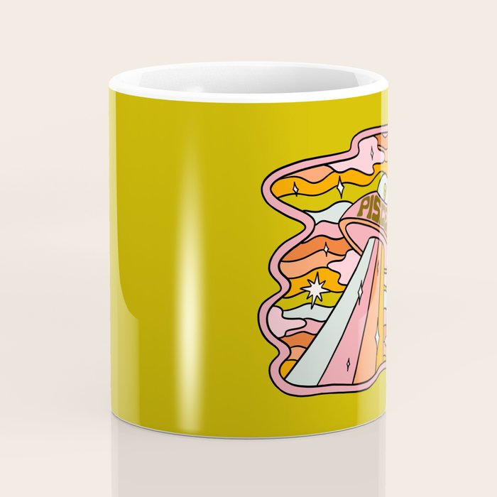 Pisces UFO Coffee Mug Gallery Image 4