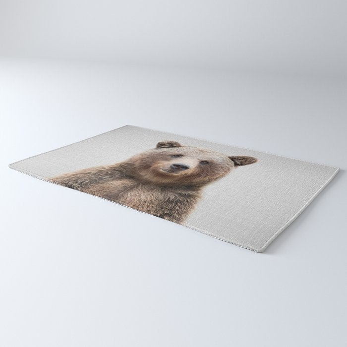 Grizzly Bear - Colorful Rug Gallery Image 3