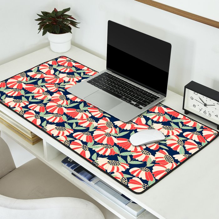 Botany pattern Desk Mat Gallery Image 2