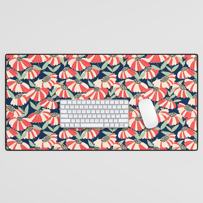 Botany pattern Desk Mat Gallery Image 1