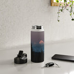 Mt. Hood Forest Mountain - Nature Photography Water Bottle Gallery Image 4