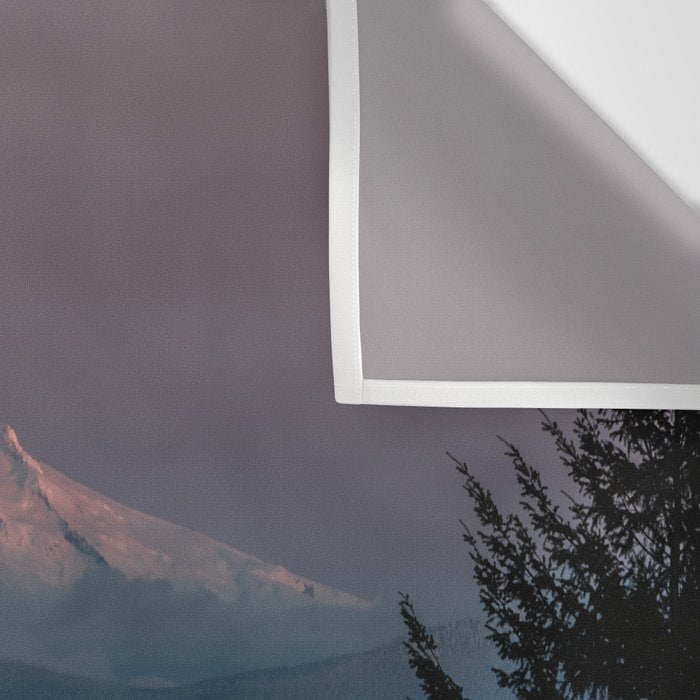 Mt. Hood Forest Mountain - Nature Photography Wall Tapestry Gallery Image 3