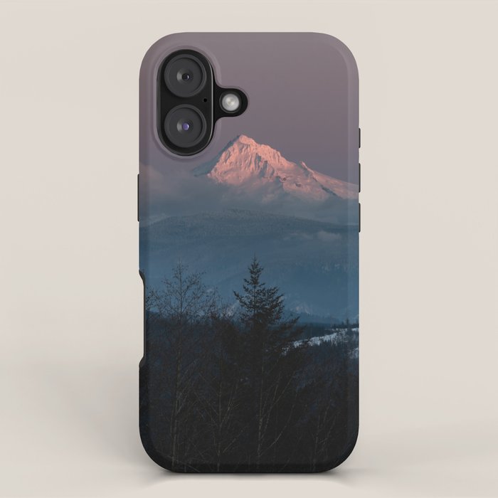 Mt. Hood Forest Mountain - Nature Photography iPhone Case Gallery Image 1
