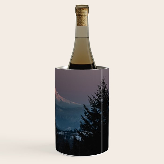 Mt. Hood Forest Mountain - Nature Photography Wine Chiller Gallery Image 3