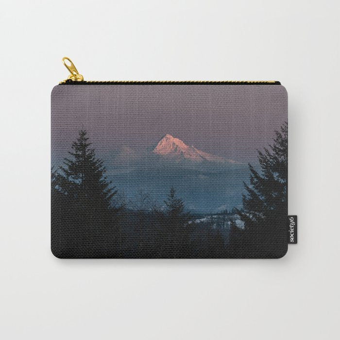 Mt. Hood Forest Mountain - Nature Photography Carry All Pouch Gallery Image 1