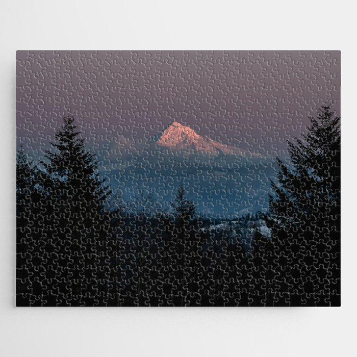 Mt. Hood Forest Mountain - Nature Photography Jigsaw Puzzle Gallery Image 1
