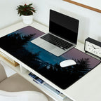 Mt. Hood Forest Mountain - Nature Photography Desk Mat Gallery Image 2