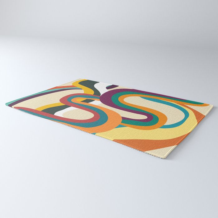 Groovy rainbow of doom Rug Gallery Image 3