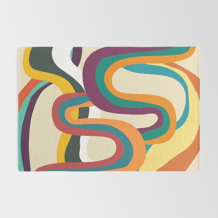 Groovy rainbow of doom Rug Gallery Image 2