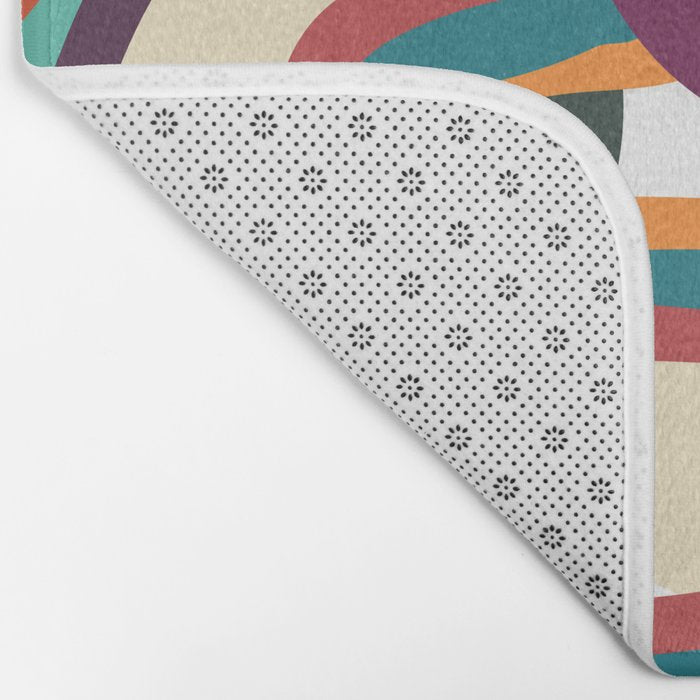 Groovy rainbow of doom Bath Mat Gallery Image 2