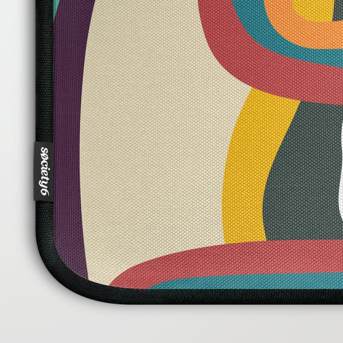 Groovy rainbow of doom Laptop Sleeve Gallery Image 3