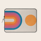 Vintage California Sun: Arches Laptop Sleeve Gallery Image 1