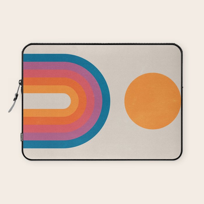 Vintage California Sun: Arches Laptop Sleeve Gallery Image 1
