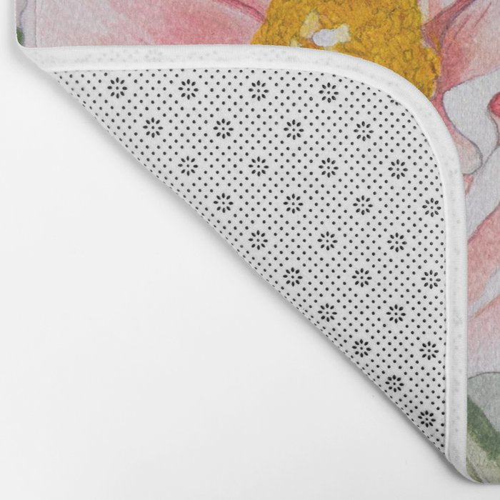 Peonies in the Window Still Life Bath Mat Gallery Image 2