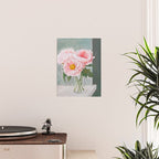 Peonies in the Window Still Life Poster Gallery Image 2