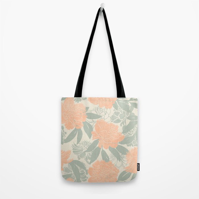 Modern floral blooms P3 Tote Bag Gallery Image 2