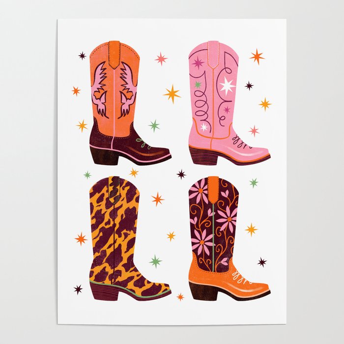 Cowboy Boots Poster Gallery Image 1