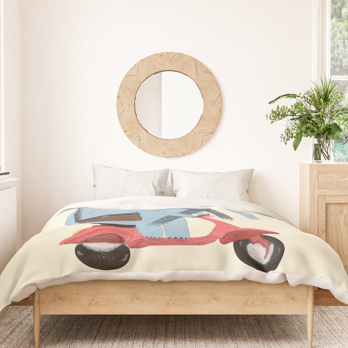 the elephant mobile Duvet Cover Gallery Image 3