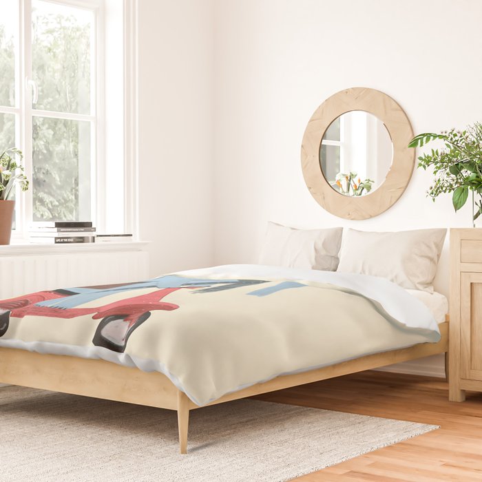 the elephant mobile Duvet Cover Gallery Image 2