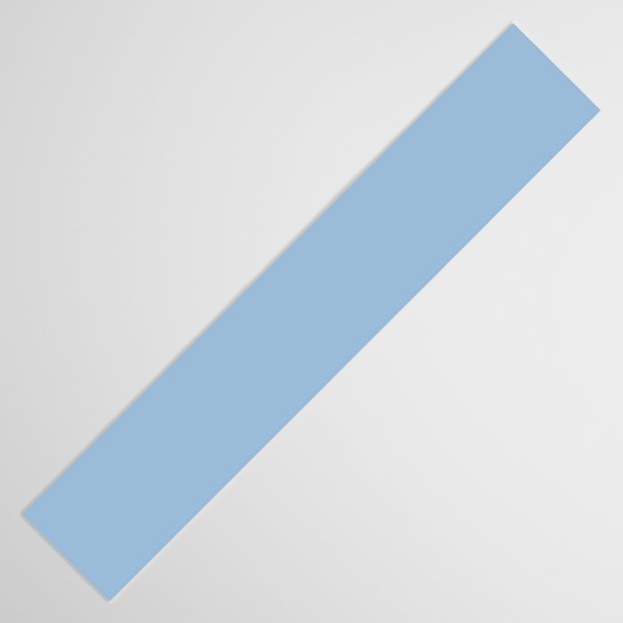 Light Blue and Baby Pink Soft Pastel Minimal Blurred Color Block Table Runner Gallery Image 3