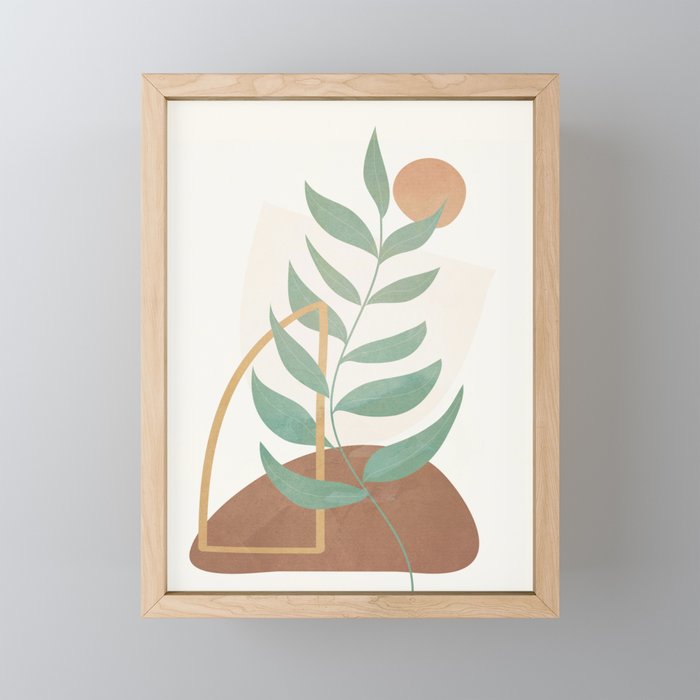 Abstract Rock Geometry 08 Mini Art Print Gallery Image 1