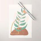 Abstract Rock Geometry 08 Wrapping Paper Gallery Image 1